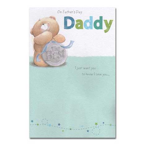 Daddy Forever Friends Fathers Day Card